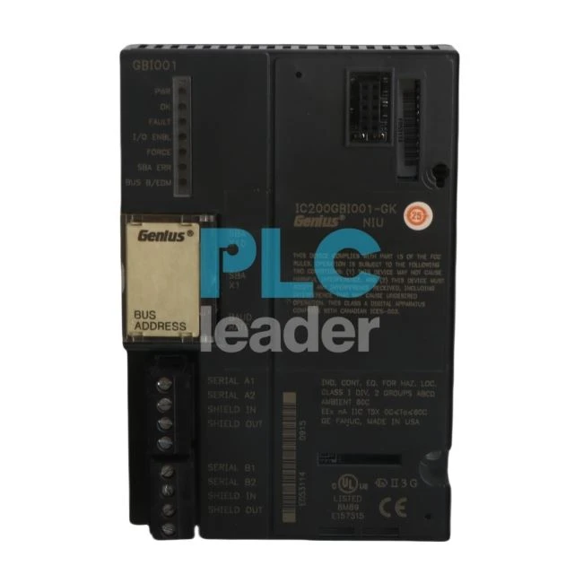GE Fanuc IC200GBI001 Genius Network Interface Unit