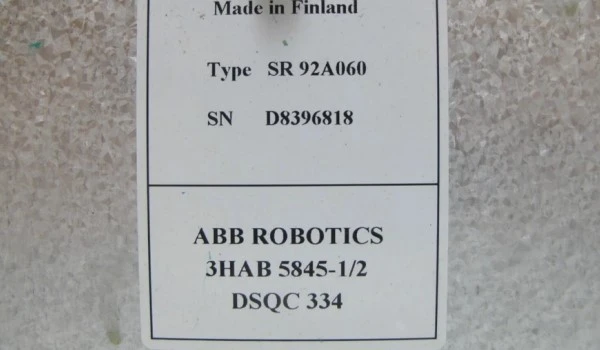 DSQC334 3HAB5845-1 DSQC334 3HAB5845-1